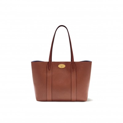 MULBERRY BAYSWATER TOTE OAK SMALL CLASSIC GRAIN LEATHER HH8728-552G110 (36.2*28.57*12.7cm)