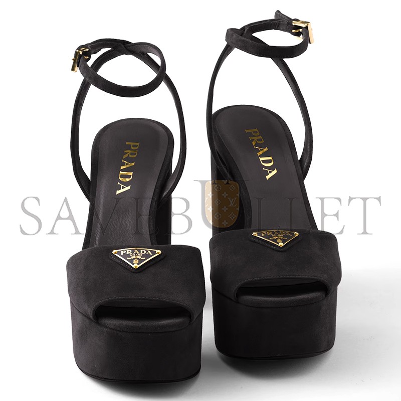 PRADA SUEDE PLATFORM SANDALS 1XP48B PRADA SUEDE PLATFORM SANDALS 1XP48B