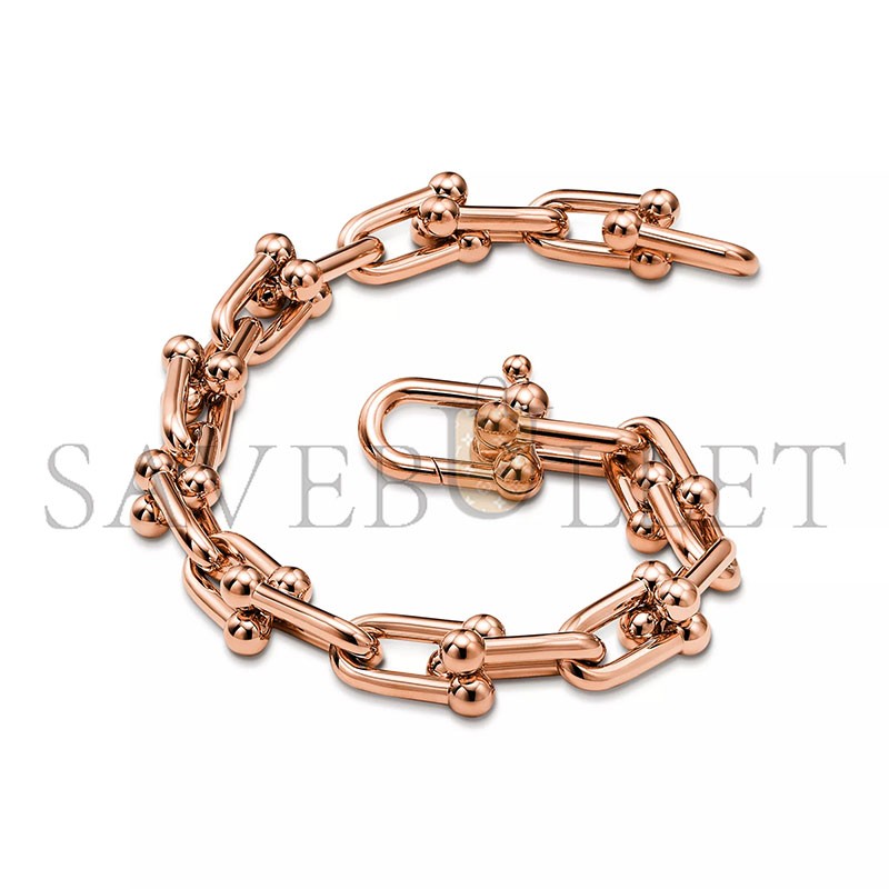 TIFFANY HARDWEAR MEDIUM LINK BRACELET IN ROSE GOLD 70881764 TIFFANY HARDWEAR MEDIUM LINK BRACELET IN ROSE GOLD 70881764