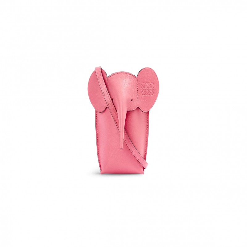 LOEWE ELEPHANT POCKET IN CLASSIC CALFSKIN C623B02X04 (18*8*4cm)