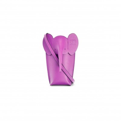 LOEWE ELEPHANT POCKET IN CLASSIC CALFSKIN C623B02X04 (18*8*4cm)