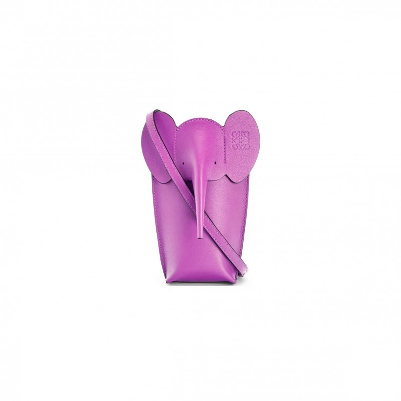 LOEWE ELEPHANT POCKET IN CLASSIC CALFSKIN C623B02X04 (18*8*4cm)