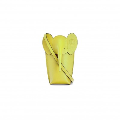 LOEWE ELEPHANT POCKET IN CLASSIC CALFSKIN C623B02X10 (18*8*4cm)
