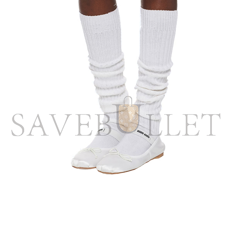 MIU MIU SATIN BALLERINAS 5F794D