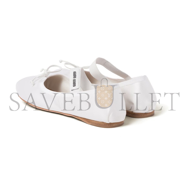 MIU MIU SATIN BALLERINAS 5F794D