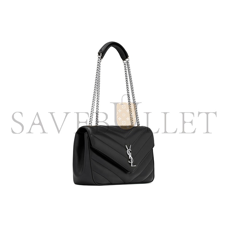 YSL LOULOU MEDIUM IN MATELASSÉ LAMBSKIN 801439AAE4Y1000 (29*17*8cm) YSL LOULOU MEDIUM IN MATELASSÉ LAMBSKIN 801439AAE4Y1000 (29*17*8cm)