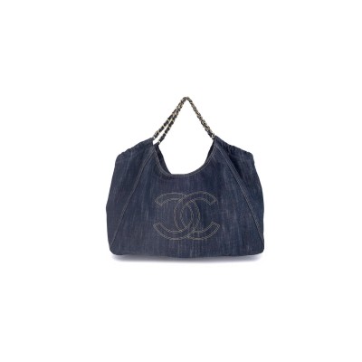 CHANEL VINTAGE LARGE XL COCO CABAS HOBO TOTE BAG (45*18*11cm) CHANEL VINTAGE LARGE XL COCO CABAS HOBO TOTE BAG (45*18*11cm)