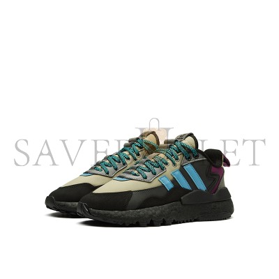 ADIDAS NITE JOGGER COLOR BLOCK LACE-UP SNEAKERS AYXSNFZ3665WGBKX ADIDAS NITE JOGGER COLOR BLOCK LACE-UP SNEAKERS AYXSNFZ3665WGBKX