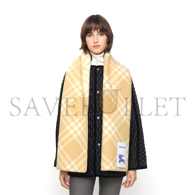 BURBERRY SCARF CHECK WOOL 81168881 (182*30cm) BURBERRY SCARF CHECK WOOL 81168881 (182*30cm)