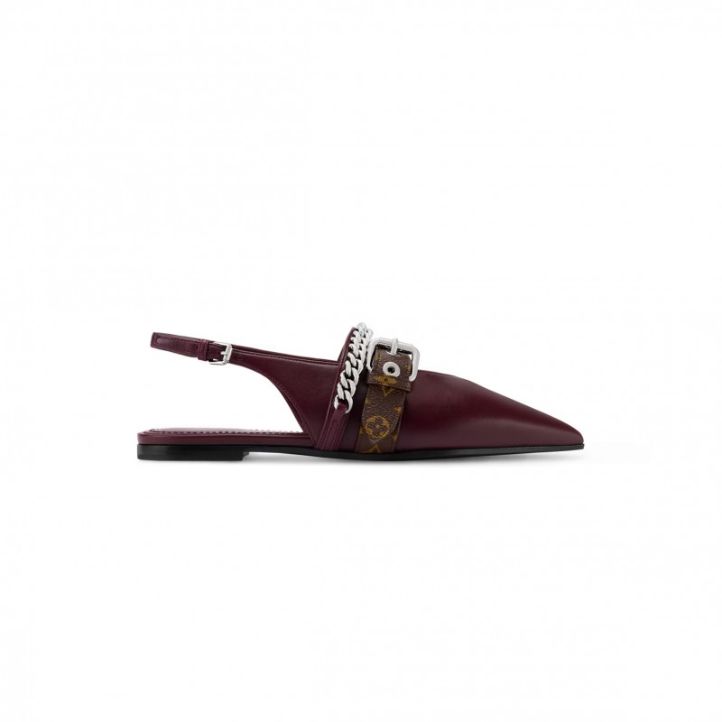LOUIS VUITTON LV VIBE SLINGBACK FLAT BALLERINA 1AICNM