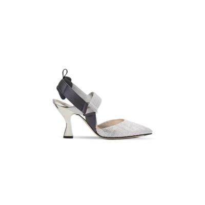 FENDI COLIBRI HIGH-HEELED SLINGBACKS 8J8476AQ62F1MYB