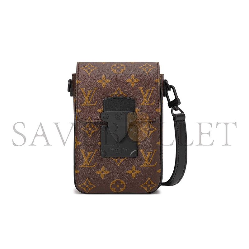 LOUIS VUITTON MASTER S-LOCK VERTICAL WEARABLE WALLET M81522 (19*12*7cm)