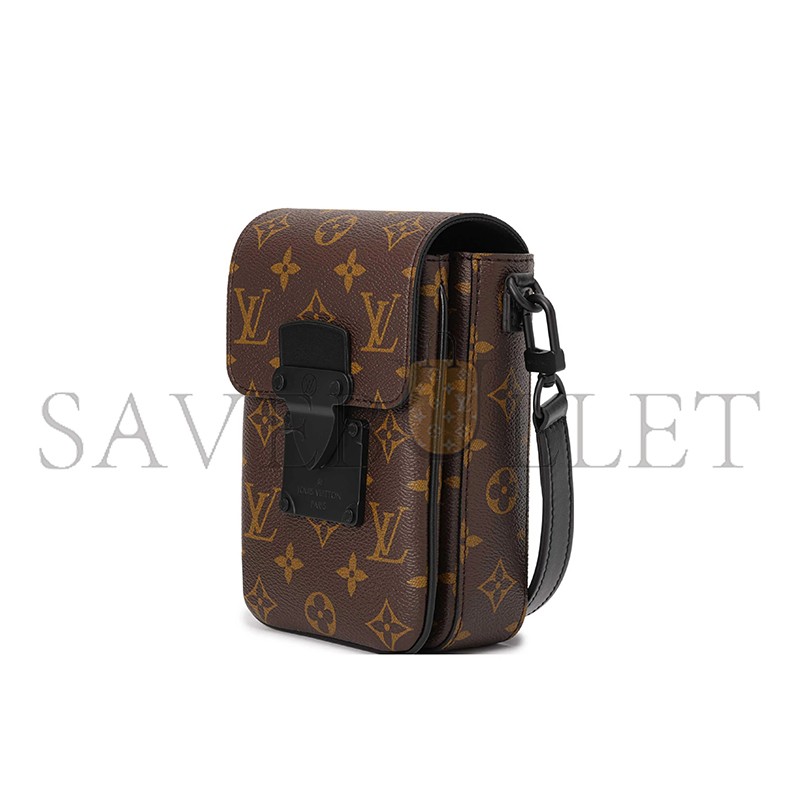 LOUIS VUITTON MASTER S-LOCK VERTICAL WEARABLE WALLET M81522 (19*12*7cm)