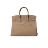 HERMÈS MASTER BIRKIN 35 ETOUPE TOGO GOLD HARDWARE (35*28*18cm)
