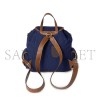 MIU MIU CANVAS AND LEATHER BACKPACK 5BZ042 (29.5*25*12.5cm) MIU MIU CANVAS AND LEATHER BACKPACK 5BZ042 (29.5*25*12.5cm)