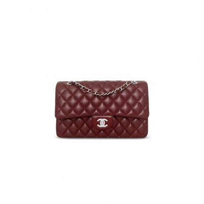 CHANEL MEDIUM LAMBSKIN CLASSIC DOUBLE FLAP BAG A01112 (25.5*15.5*6.5cm) CHANEL MEDIUM LAMBSKIN CLASSIC DOUBLE FLAP BAG A01112 (25.5*15.5*6.5cm)