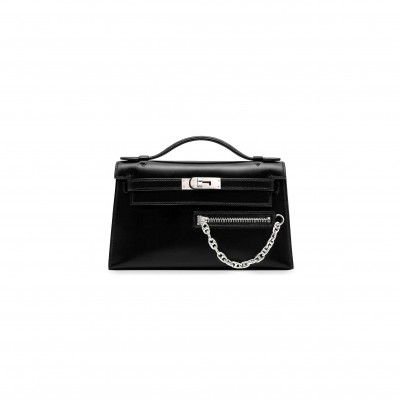 HERMES MASTER KELLY POCHETTE ROCK  (22*14*7cm)