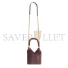 YSL GABY BUCKET BAG IN LAMBSKIN 7639611EL076195 (19*17*15cm)