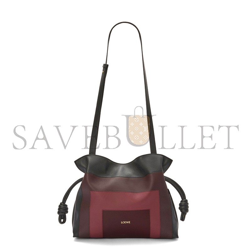 LOEWE X ALBERS MEDIUM FLAMENCO CLUTCH IN NAPPA CALFSKIN A411FC1XDD (30*24.5*10.5cm) LOEWE X ALBERS MEDIUM FLAMENCO CLUTCH IN NAPPA CALFSKIN A411FC1XDD (30*24.5*10.5cm)