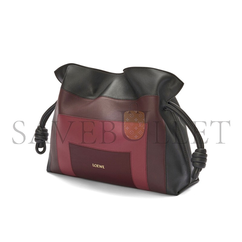 LOEWE X ALBERS MEDIUM FLAMENCO CLUTCH IN NAPPA CALFSKIN A411FC1XDD (30*24.5*10.5cm) LOEWE X ALBERS MEDIUM FLAMENCO CLUTCH IN NAPPA CALFSKIN A411FC1XDD (30*24.5*10.5cm)