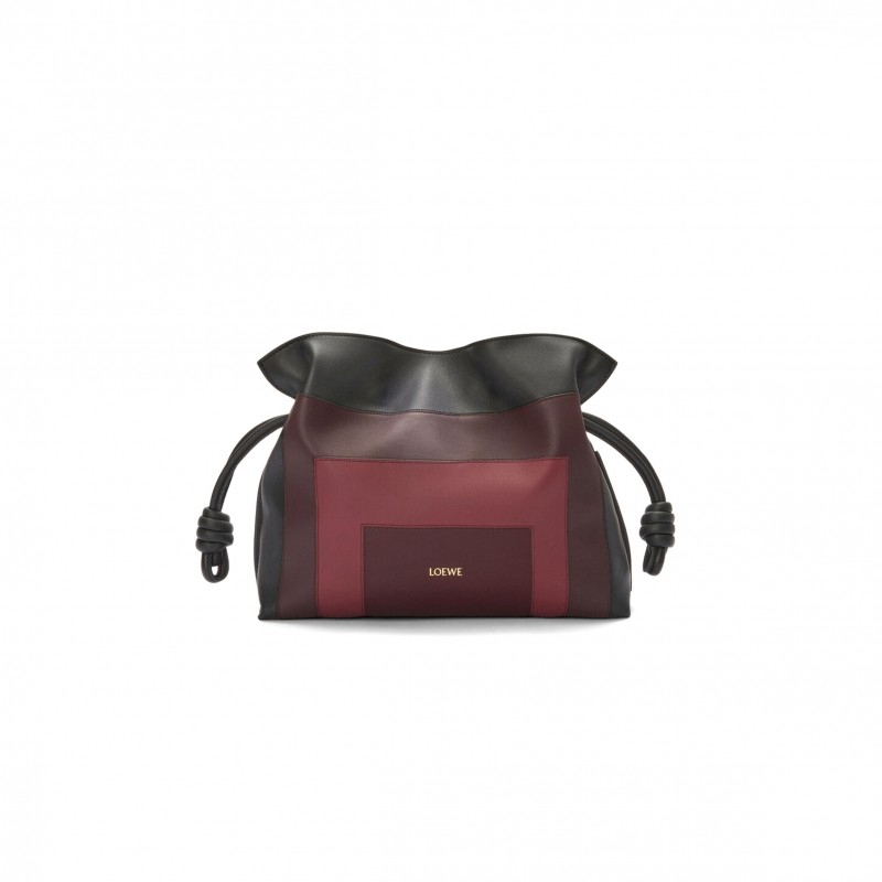 LOEWE X ALBERS MEDIUM FLAMENCO CLUTCH IN NAPPA CALFSKIN A411FC1XDD (30*24.5*10.5cm) LOEWE X ALBERS MEDIUM FLAMENCO CLUTCH IN NAPPA CALFSKIN A411FC1XDD (30*24.5*10.5cm)