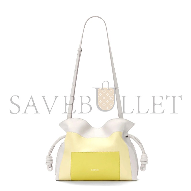 LOEWE X ALBERS MEDIUM FLAMENCO CLUTCH IN NAPPA CALFSKIN A411FC1XDD 02 (30*24.5*10.5cm)