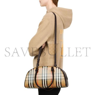 BURBERRY HIGHLANDS BOWLING BAG (33.5*17*12.5cm) BURBERRY HIGHLANDS BOWLING BAG (33.5*17*12.5cm)