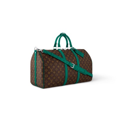 LOUIS VUITTON MASTER KEEPALL BANDOULIÈRE 50 TRAVEL BAG TRAVEL BAG M12630 (50*29*23cm)
