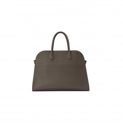 THE ROW MARGAUX 12 HANDBAG IN ASH (30*23*19cm) THE ROW MARGAUX 12 HANDBAG IN ASH (30*23*19cm)
