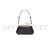 PRADA BRUSHED LEATHER SHOULDER BAG 1BD345 (24*11*4cm)  