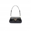 PRADA BRUSHED LEATHER SHOULDER BAG 1BD345 (24*11*4cm)  