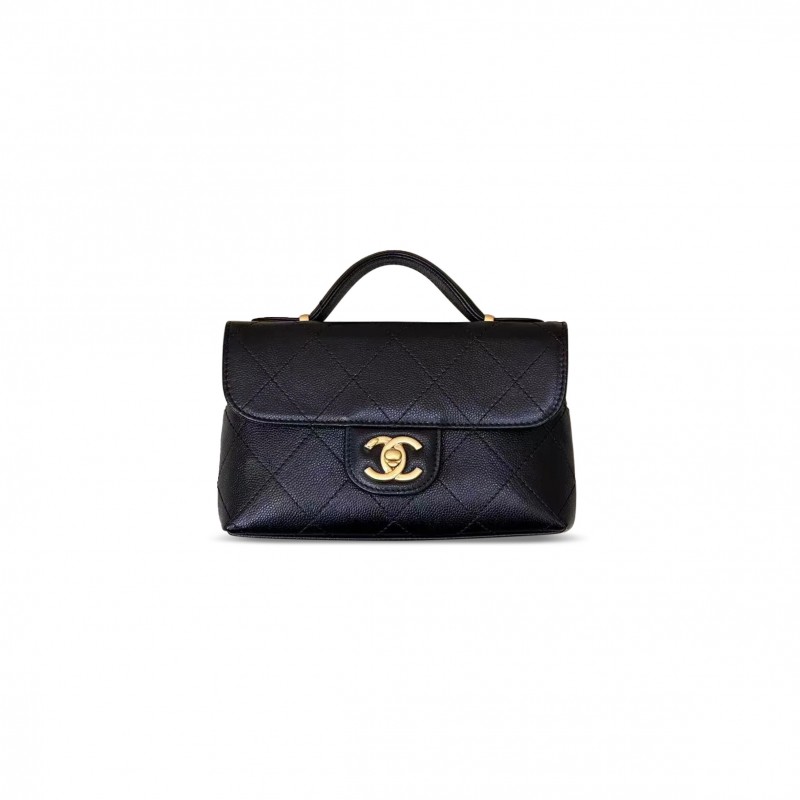 CHANEL MASTER MINI FLAP BAG WITH TOP HANDLE AS5776 (20*12*6cm)