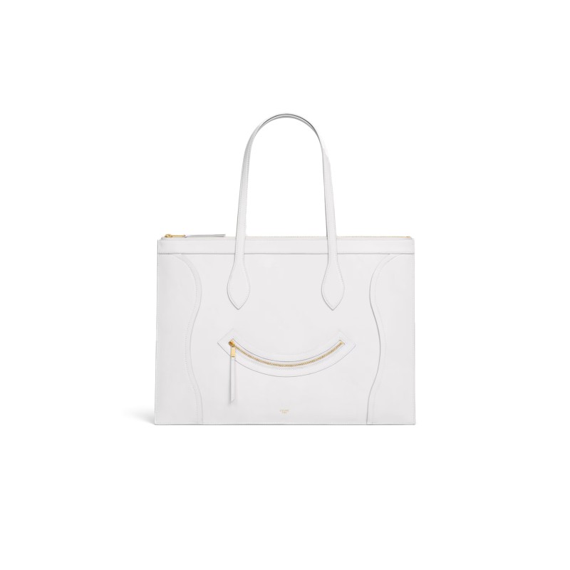 CELINE FLAT CABAS NEW LUGGAGE IN GLOSSY CALFSKIN 123963GW4.01BC (44.5*31.5*0.5cm) CELINE FLAT CABAS NEW LUGGAGE IN GLOSSY CALFSKIN 123963GW4.01BC (44.5*31.5*0.5cm)