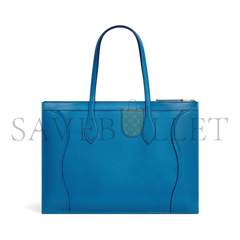 CELINE FLAT CABAS NEW LUGGAGE IN GLOSSY CALFSKIN 123963GW4.07QH (44.5*31.5*0.5cm)