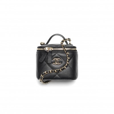 CHANEL MASTER 25K CAVIAR LEATHER MINI VANITY CASE AP4934 (11*8.5*7cm)