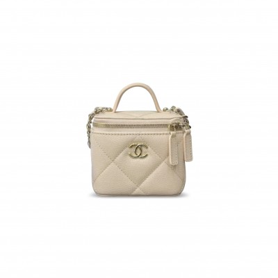 CHANEL MASTER 25K CAVIAR LEATHER MINI VANITY CASE AP4934 (11*8.5*7cm) CHANEL MASTER 25K CAVIAR LEATHER MINI VANITY CASE AP4934 (11*8.5*7cm)