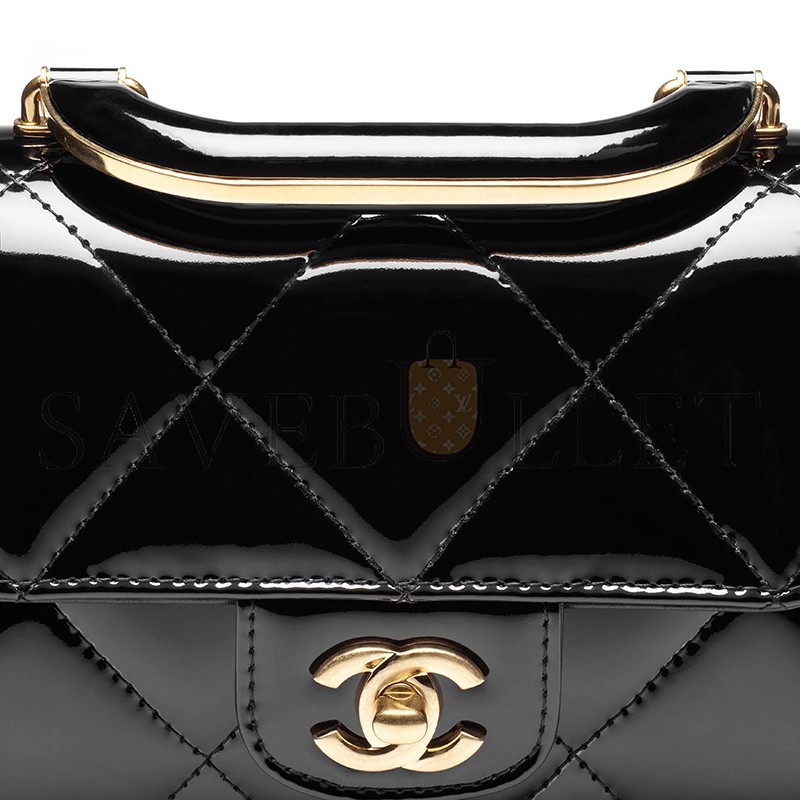 CHANEL MASTER MINI FLAP BAG WITH TOP HANDLE AS5805 (18.5*13*4.5cm)