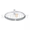 TIFFANY TT1 WIDE DIAMOND HINGED BANGLE IN WHITE GOLD 68127394 TIFFANY TT1 WIDE DIAMOND HINGED BANGLE IN WHITE GOLD 68127394