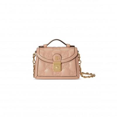 GUCCI GG MATELASSÉ SMALL SHOULDER BAG 724499 (18*13*6.5cm)