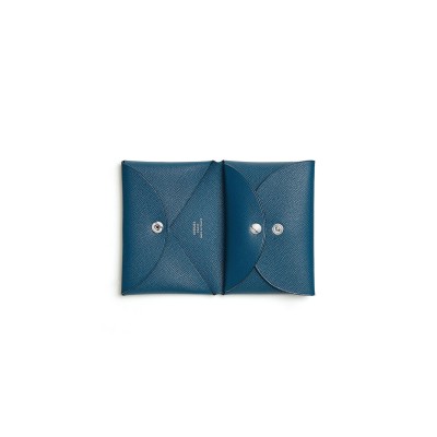 HERMES CALVI DUO COMPACT CARD HOLDER H085119CKS4 (10.5*7*1.3cm)