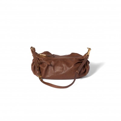 MIU MIU LEATHER BAG 5BC190 (35*18*18cm)