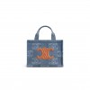 CELINE SMALL CABAS THAIS IN DENIM  199162FYL.07DD (25.5*18.5*12cm)