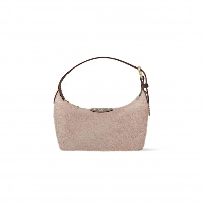 LOUIS VUITTON MASTER GREY FUR ZIP HANDBAG M15031  (18.5*11*6.5cm)