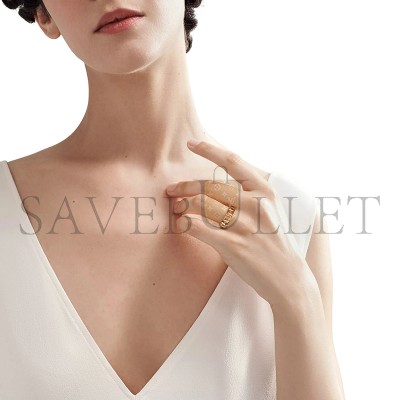 TIFFANY T TRUE WIDE RING IN ROSE GOLD 63064319