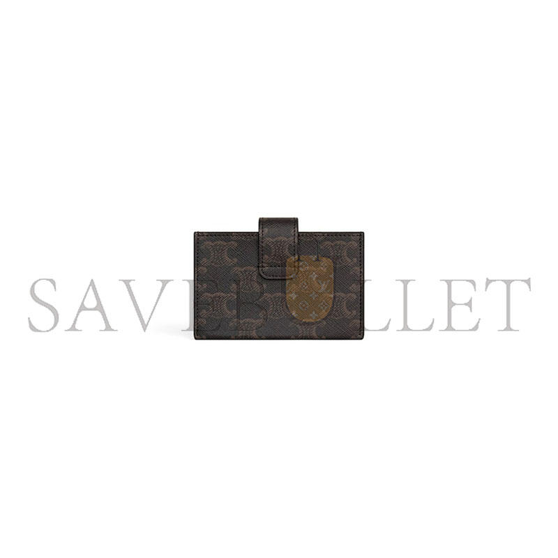 CELINE ACCORDEON CARD HOLDER NINO IN TRIOMPHE CANVAS 10N842CQH.04LU (11*7*2.5cm) CELINE ACCORDEON CARD HOLDER NINO IN TRIOMPHE CANVAS 10N842CQH.04LU (11*7*2.5cm)