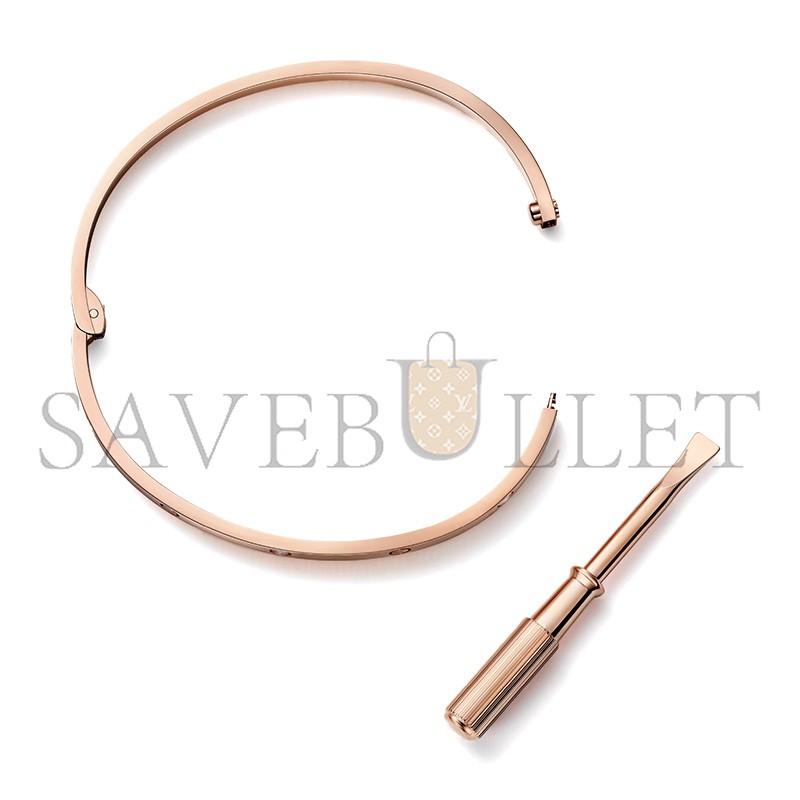 CARTIER LOVE BRACELET, SMALL MODEL, 6 DIAMONDS B6079317