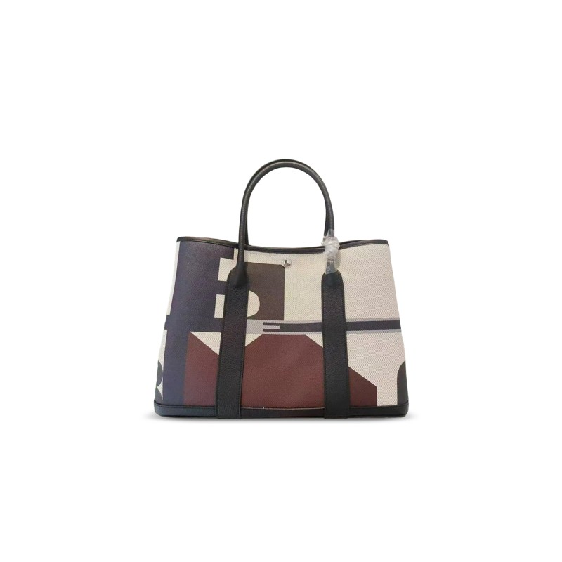 HERMES GARDEN PARTY 36 CANVAS AND TOGO (36*26*18cm)