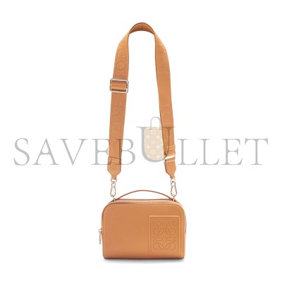 LOEWE MINI CROSSBODY CAMERA BAG IN SATIN CALFSKIN C565R41X05 (18*13*8.5cm)
