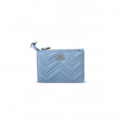 GUCCI GG MARMONT ZIP KEY POUCH 837747 (12*8.5cm)
