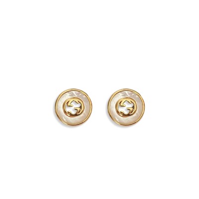 GUCCI INTERLOCKING G EARRINGS